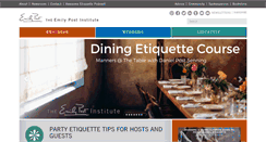 Desktop Screenshot of emilypost.com